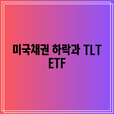 미국채권 하락과 TLT ETF