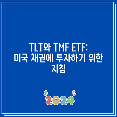 TLT와 TMF ETF: 미국 채권에 투자하기 위한 지침