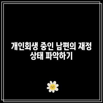 개인회생 중인 남편과의 이혼 소송| 필수 고려 사항과 전략 | 이혼 소송, 개인회생, 법적 절차