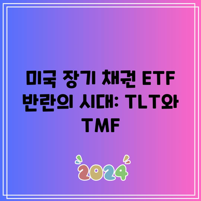 미국 장기 채권 ETF 반란의 시대: TLT와 TMF