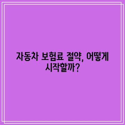 자동차 보험료 할인 대박! 주행거리 할인 특약으로 경제적으로 보험료 절약하는 방법 | 자동차 보험, 할인, 주행거리 특약"