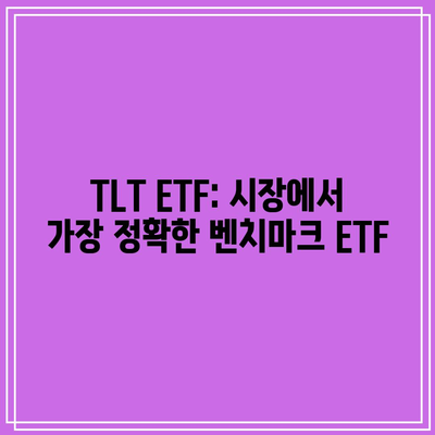 TLT ETF: 시장에서 가장 정확한 벤치마크 ETF