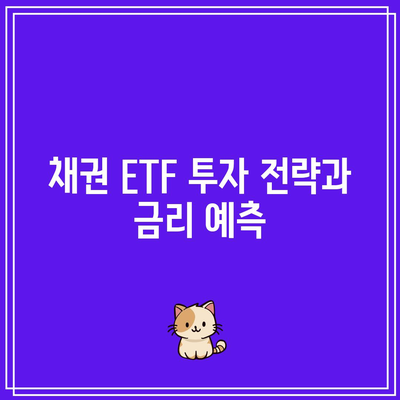 금리와 채권 ETF의 관계 이해하기: TLT, TMF