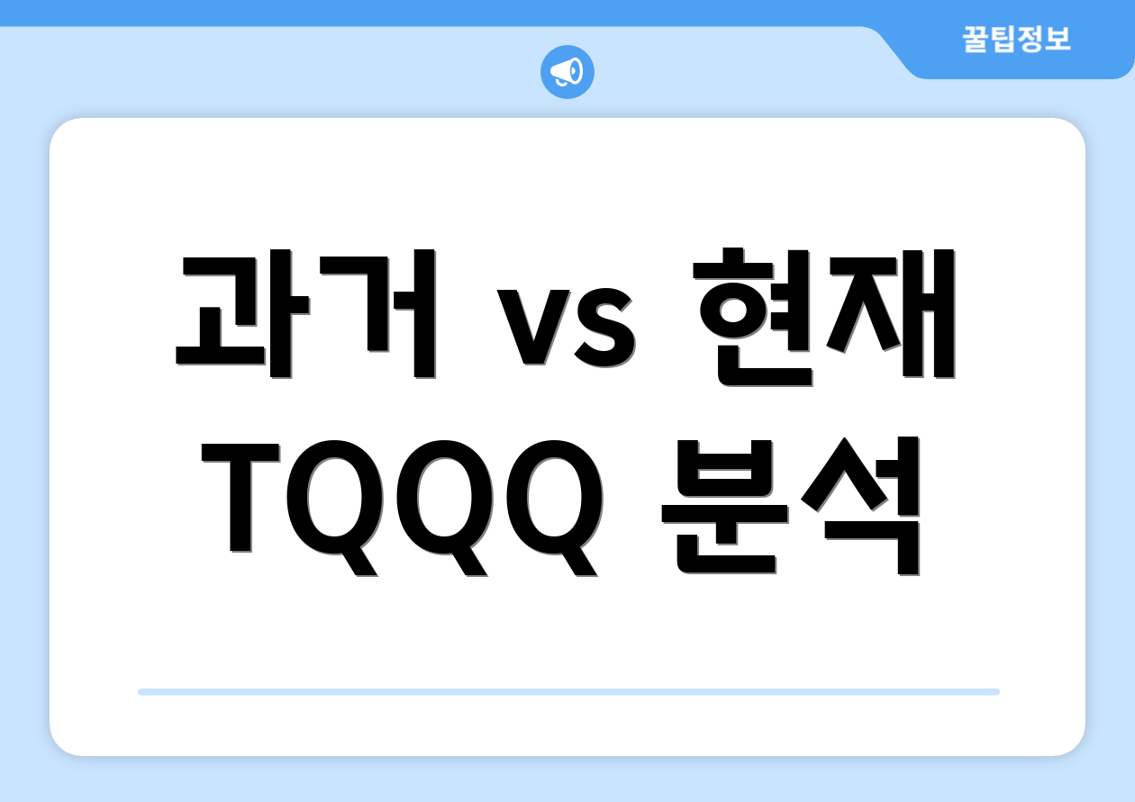 과거 vs 현재 TQQQ 분석