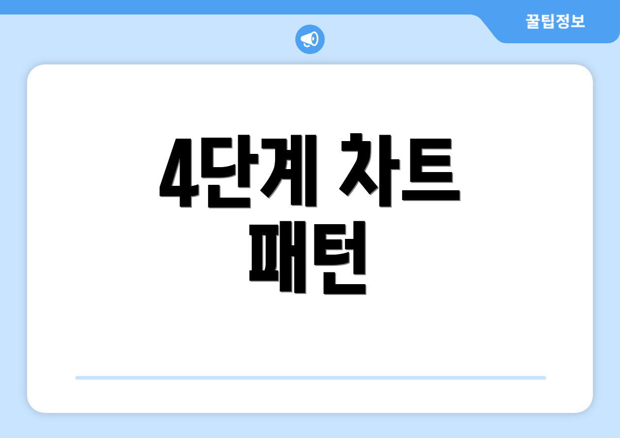 4단계 차트 패턴