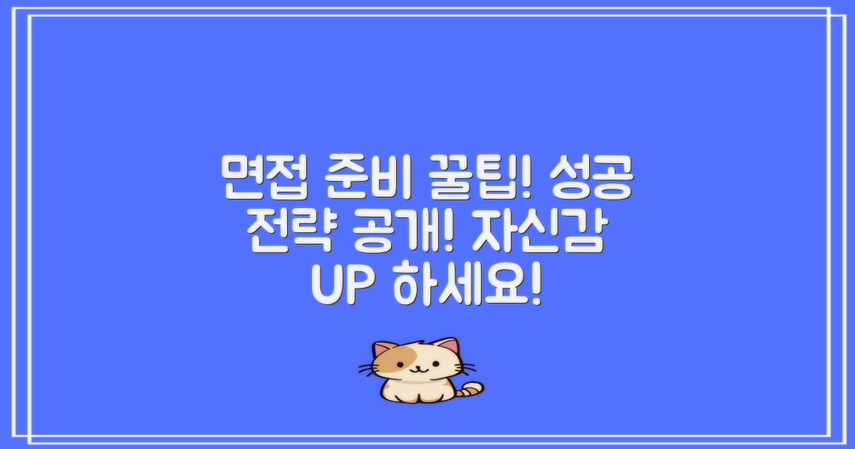 면접 준비는 어떻게 할까?